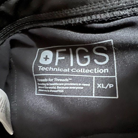 FIGS Women’s Jogger Scrub Pants in Black Size XL - Picture 3 of 7